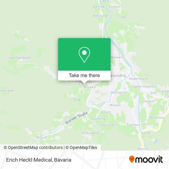 Erich Heckl Medical map