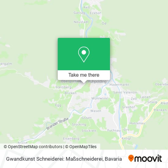 Gwandkunst Schneiderei: Maßschneiderei map