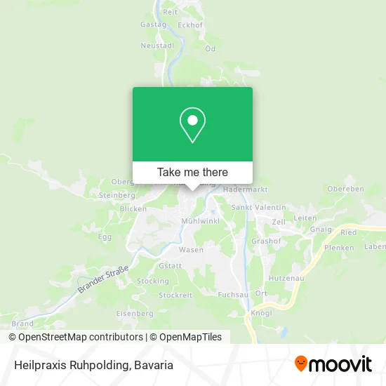 Карта Heilpraxis Ruhpolding