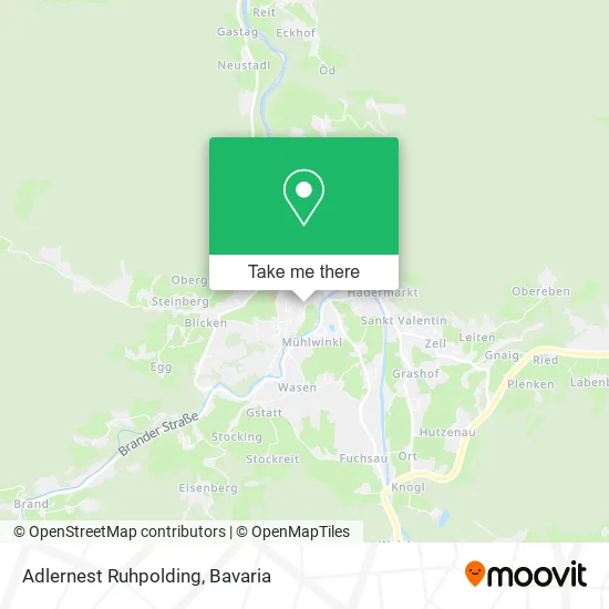 Карта Adlernest Ruhpolding