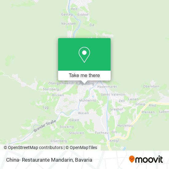 China- Restaurante Mandarin map
