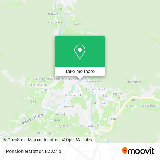 Карта Pension Gstatter