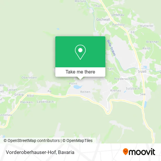 Карта Vorderoberhauser-Hof