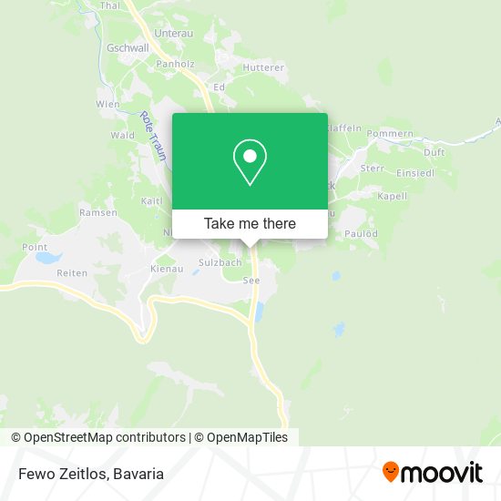 Карта Fewo Zeitlos