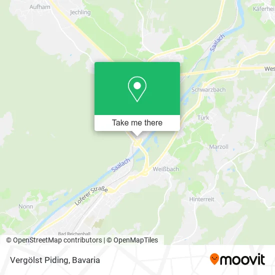 Карта Vergölst Piding
