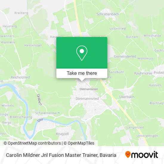 Карта Carolin Mildner Jnl Fusion Master Trainer