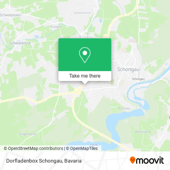 Карта Dorfladenbox Schongau