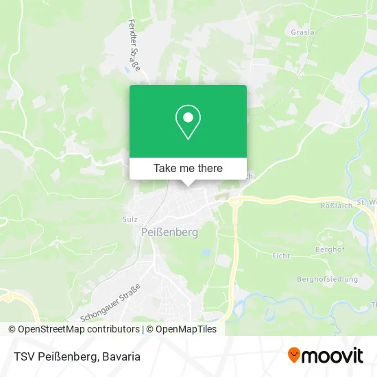 Карта TSV Peißenberg