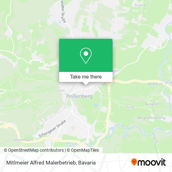 Mitlmeier Alfred Malerbetrieb map
