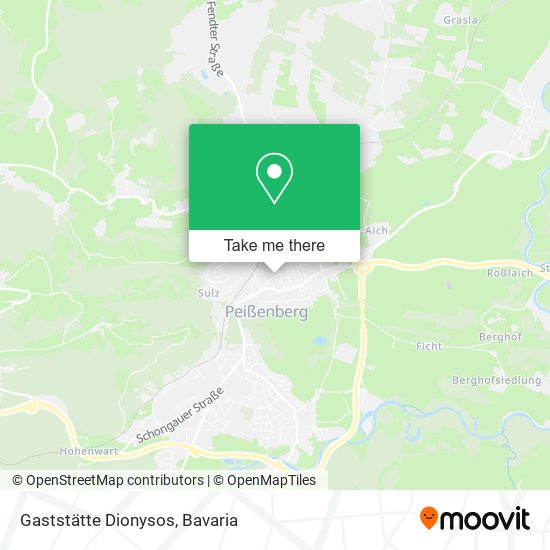 Gaststätte Dionysos map
