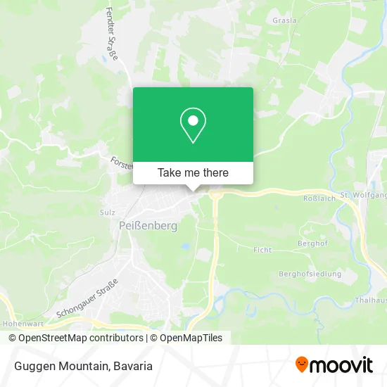 Карта Guggen Mountain