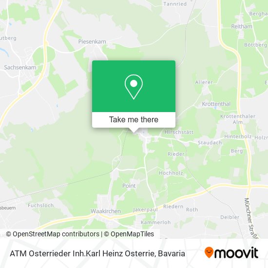 ATM Osterrieder Inh.Karl Heinz Osterrie map