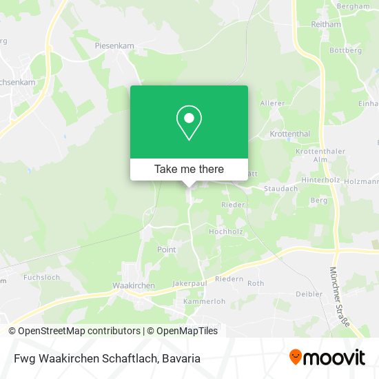 Fwg Waakirchen Schaftlach map