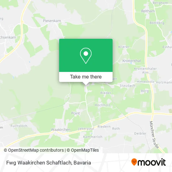 Карта Fwg Waakirchen Schaftlach
