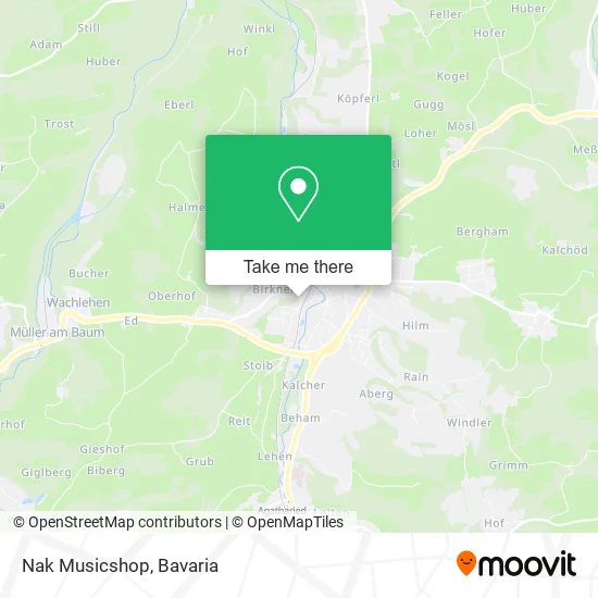 Карта Nak Musicshop