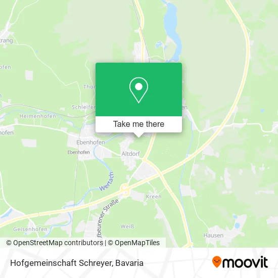 Карта Hofgemeinschaft Schreyer