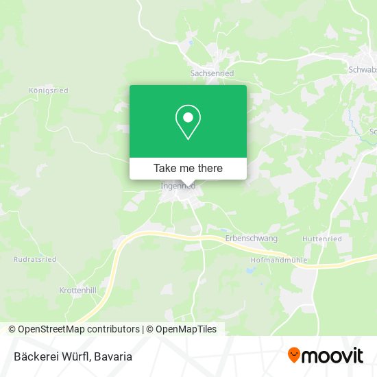 Bäckerei Würfl map