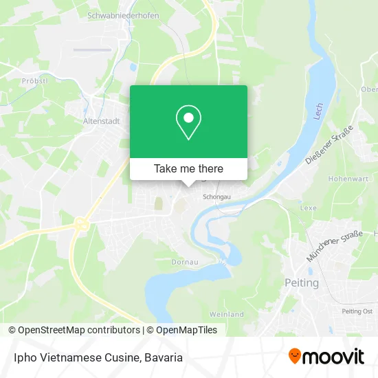 Карта Ipho Vietnamese Cusine
