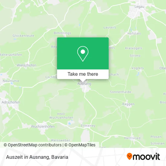 Карта Auszeit in Ausnang