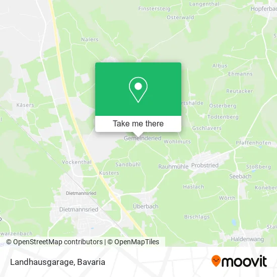 Карта Landhausgarage