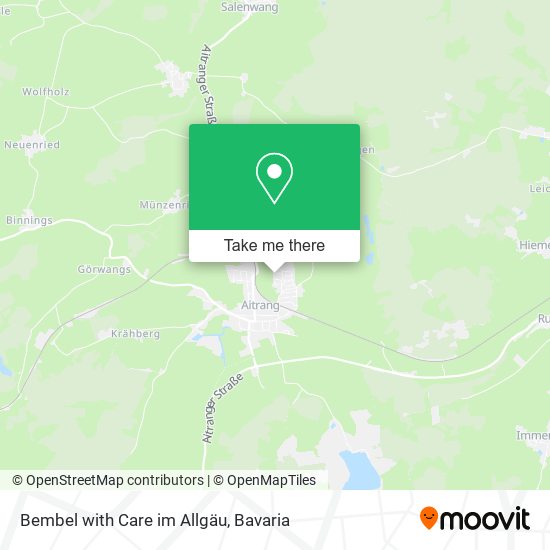 Bembel with Care im Allgäu map