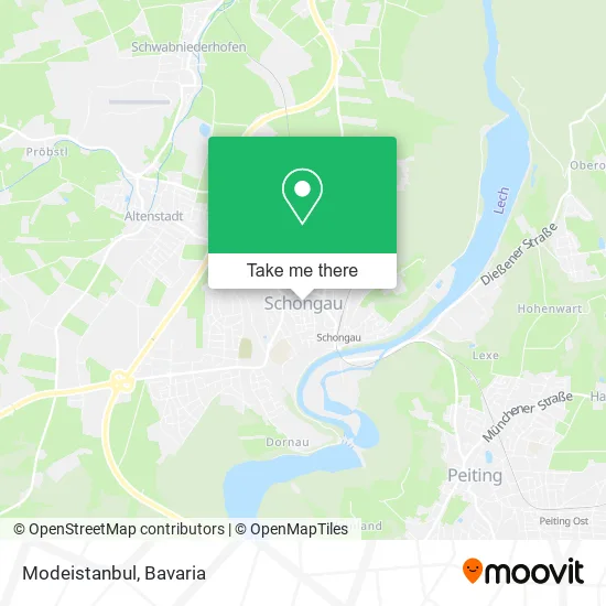 Карта Modeistanbul