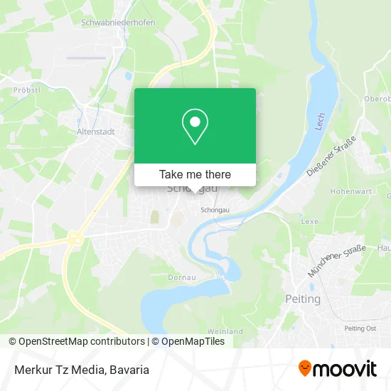 Карта Merkur Tz Media