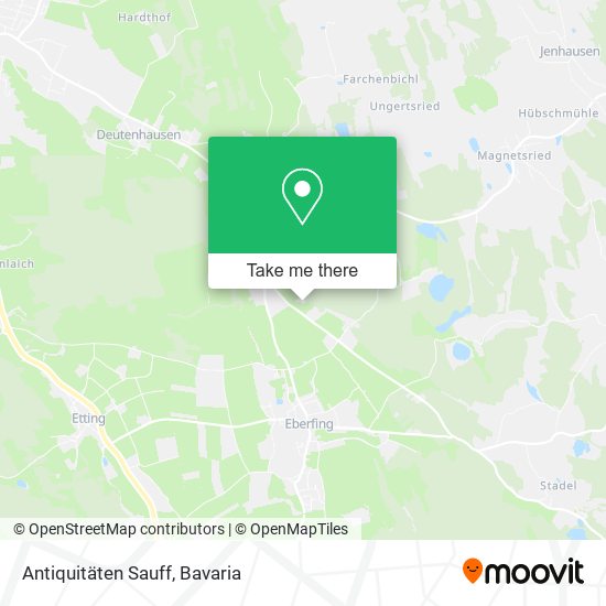 Antiquitäten Sauff map