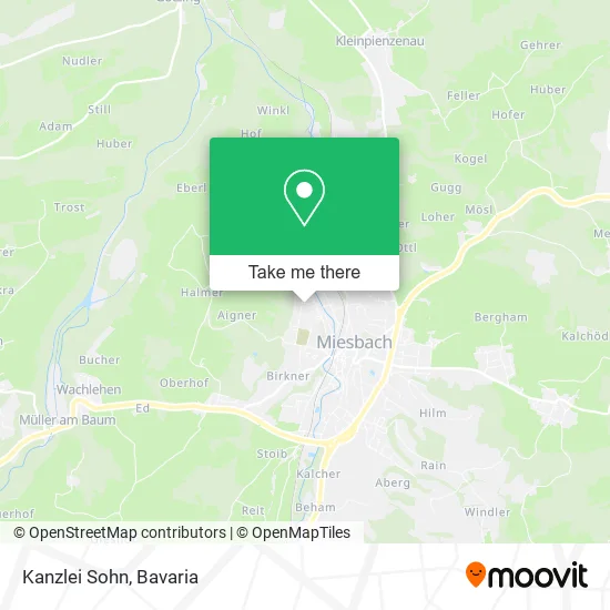 Карта Kanzlei Sohn