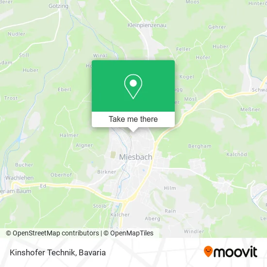 Карта Kinshofer Technik