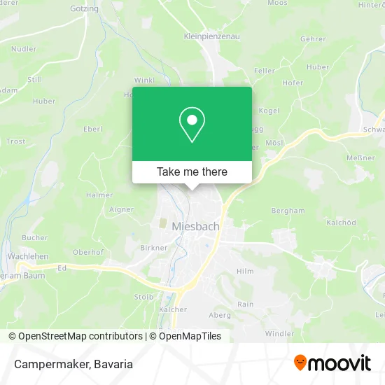Карта Campermaker