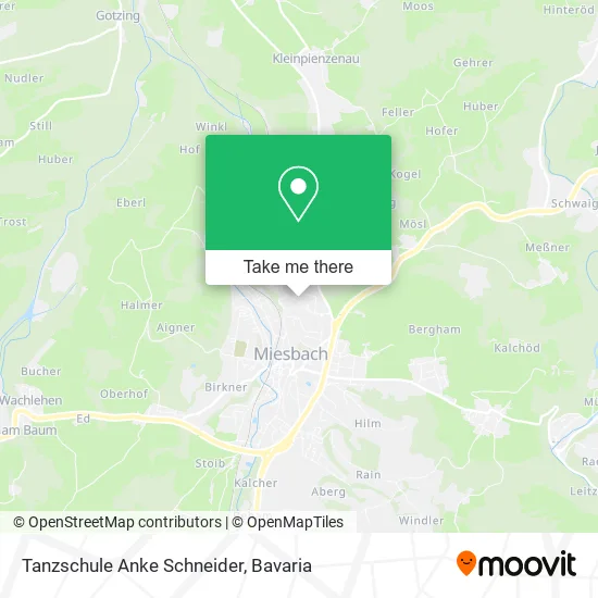 Tanzschule Anke Schneider map