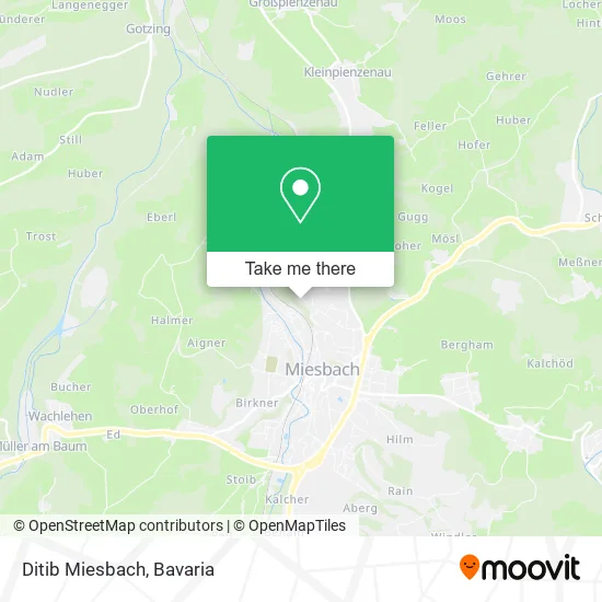 Карта Ditib Miesbach
