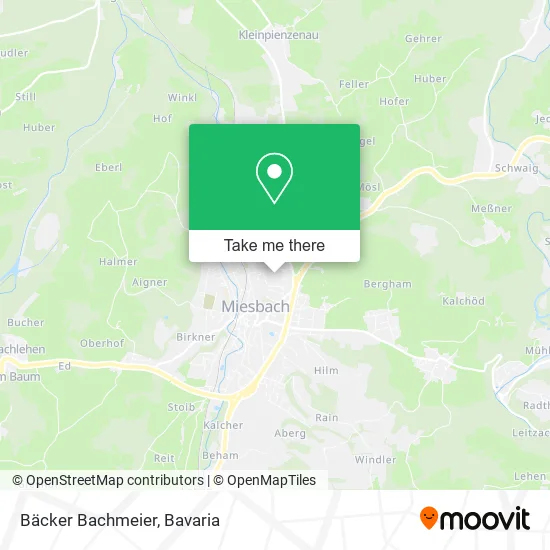 Карта Bäcker Bachmeier