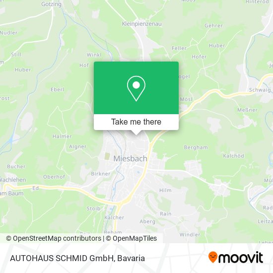 AUTOHAUS SCHMID GmbH map