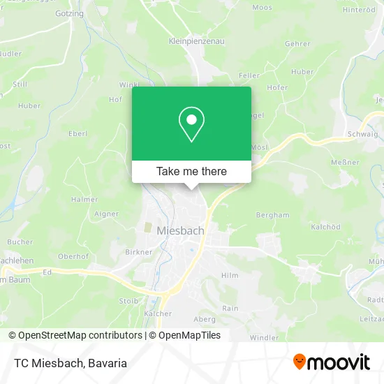 Карта TC Miesbach