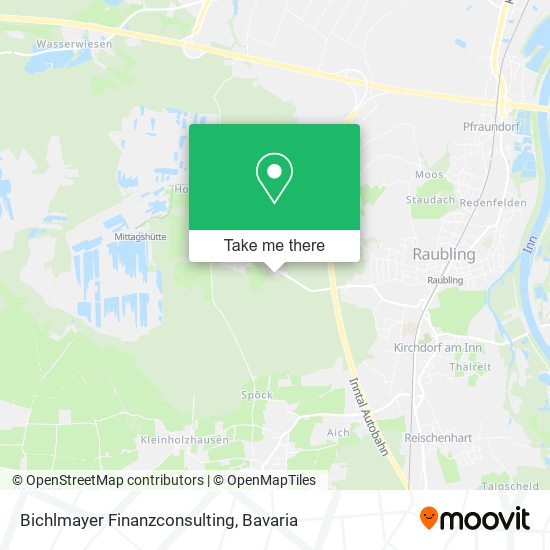 Карта Bichlmayer Finanzconsulting
