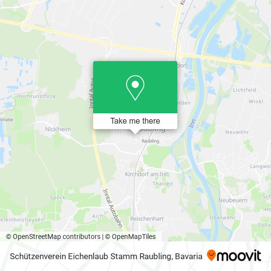 Schützenverein Eichenlaub Stamm Raubling map