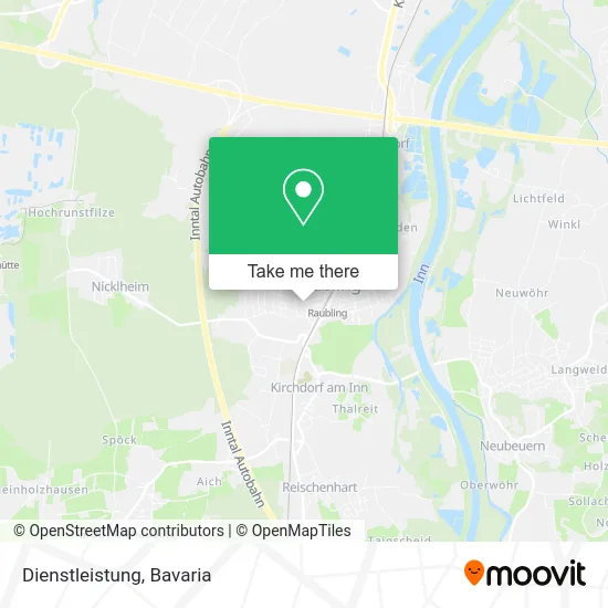 Карта Dienstleistung