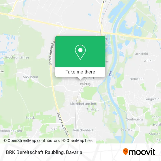 Карта BRK Bereitschaft Raubling