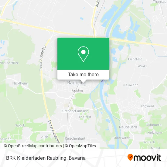 Карта BRK Kleiderladen Raubling