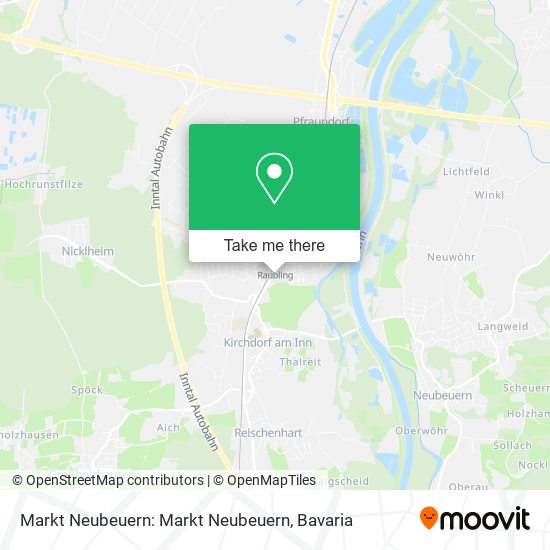 Markt Neubeuern: Markt Neubeuern map