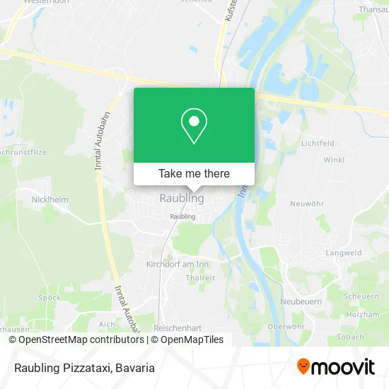 Карта Raubling Pizzataxi