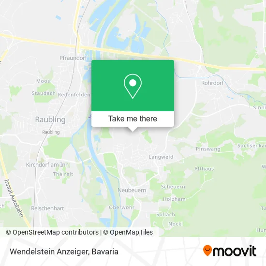 Карта Wendelstein Anzeiger