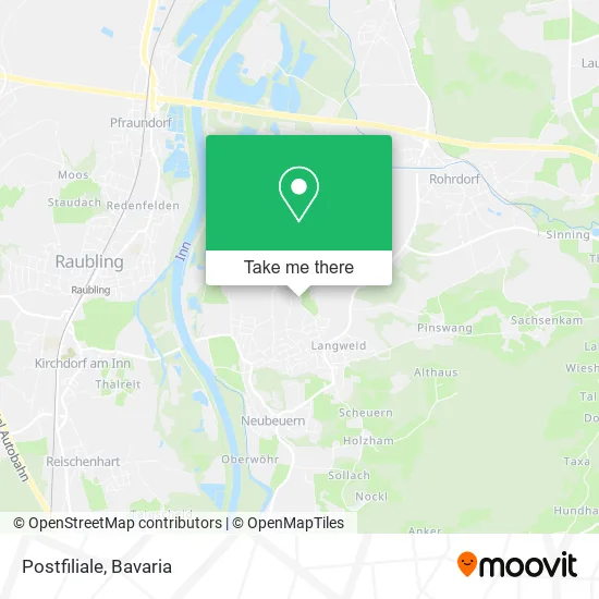 Карта Postfiliale