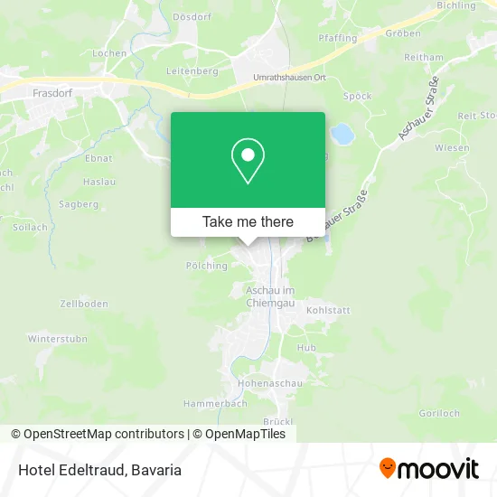 Hotel Edeltraud map