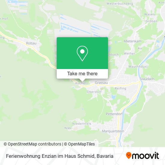 Ferienwohnung Enzian im Haus Schmid map