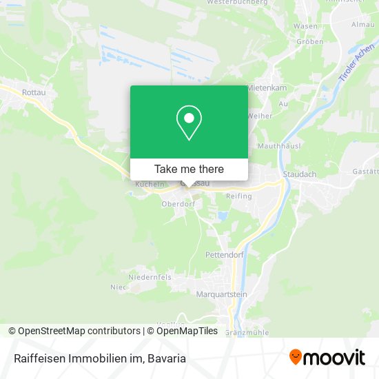 Raiffeisen Immobilien im map