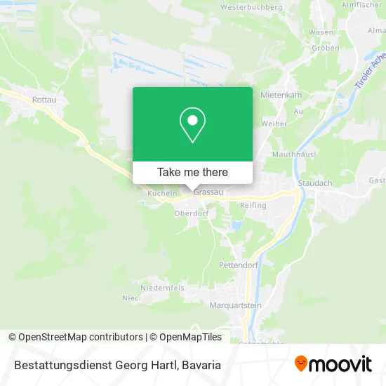 Карта Bestattungsdienst Georg Hartl