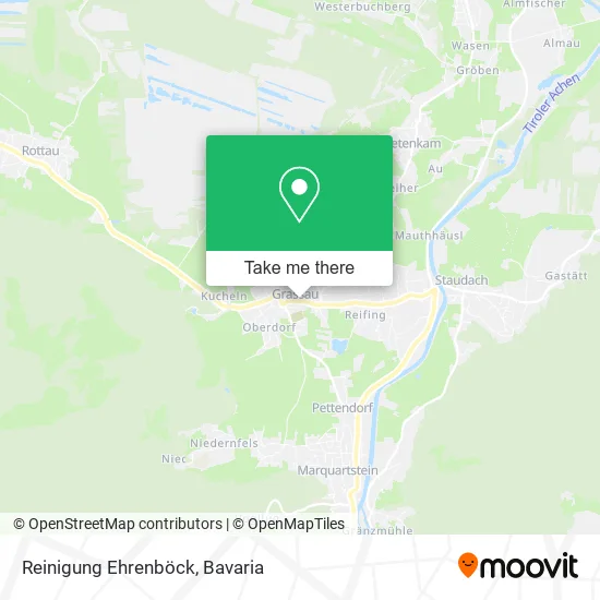 Reinigung Ehrenböck map